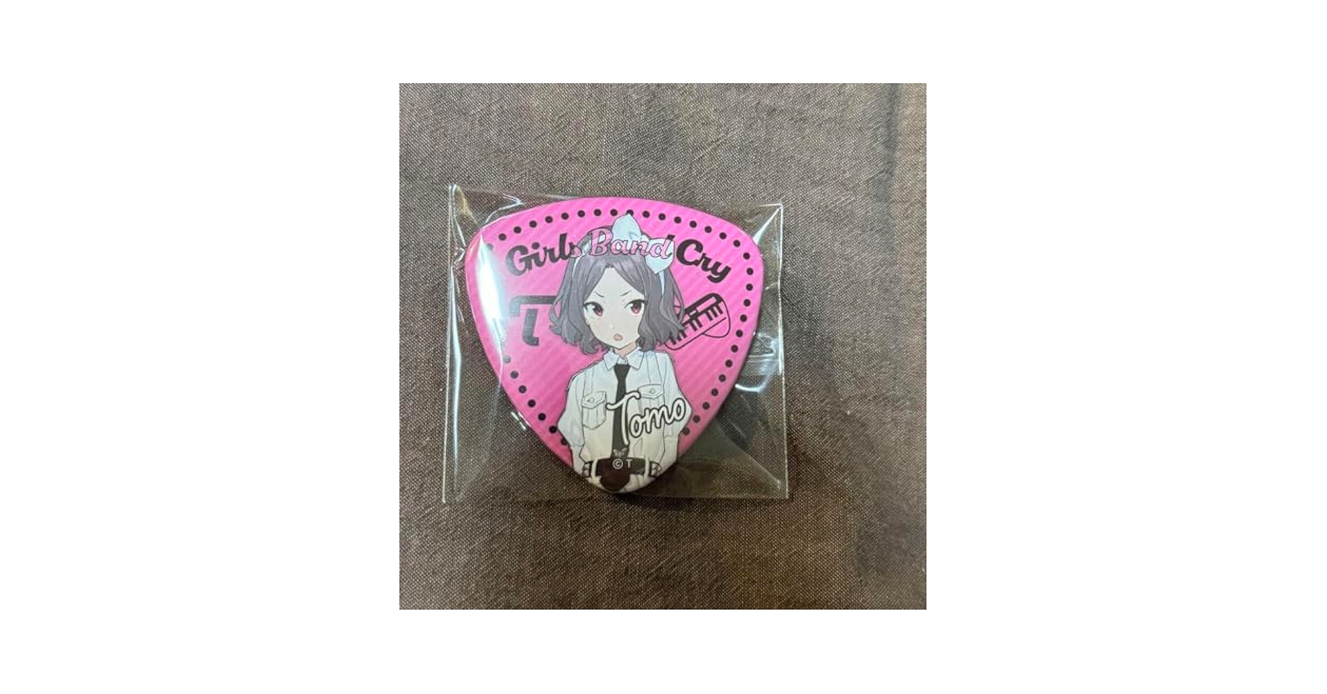 ガールズバンドクライ　缶バッジ　HMV ヨルクラ　ガルクラ　海老塚智 描き下ろし 海老塚智 65mm缶バッジ アー写Ver. [ガールズバンド